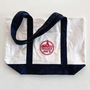 Trader Joe's Large Tote Navy